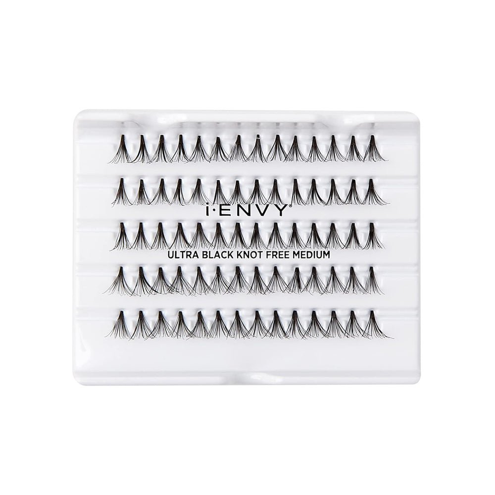 iENVY Kiss cils ultra-noir, pose naturelle pour effet discret.