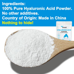 iFEiER Dose-poudre hyaluronique pour sérum maison, facile et rapide.
