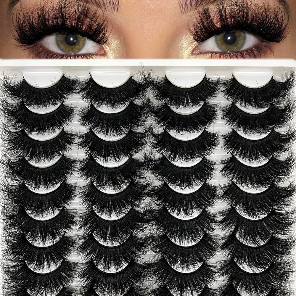 IFSOWDRA cils Mink Look naturel pour un effet sans effort