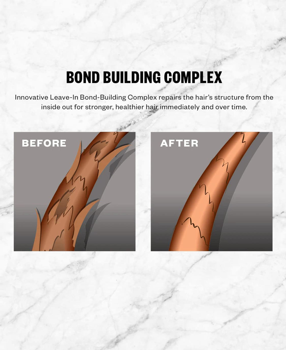 Illustration of IGK Antisocial hair fiber repair for stronger interior