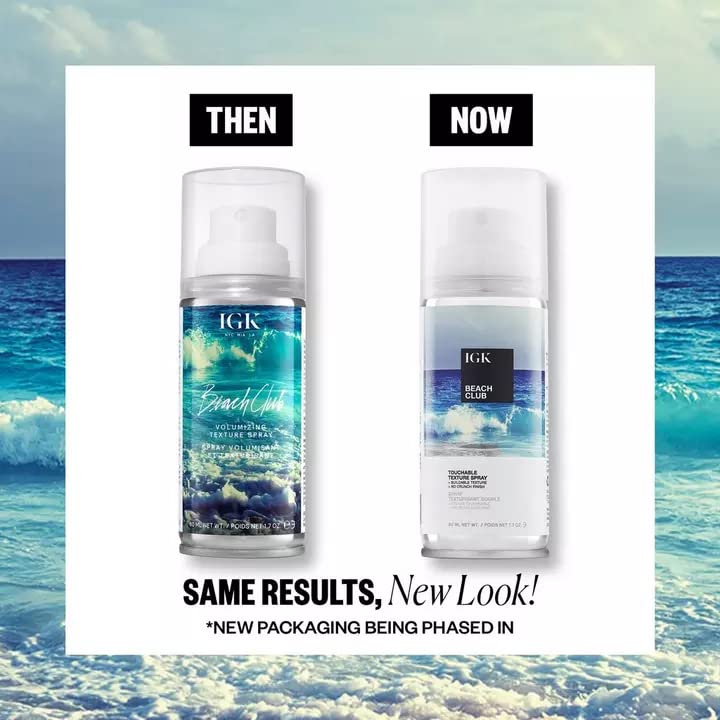 IGK Beach Club application-cheveux-humides: étape idéale pour démarrer le style avec du volume