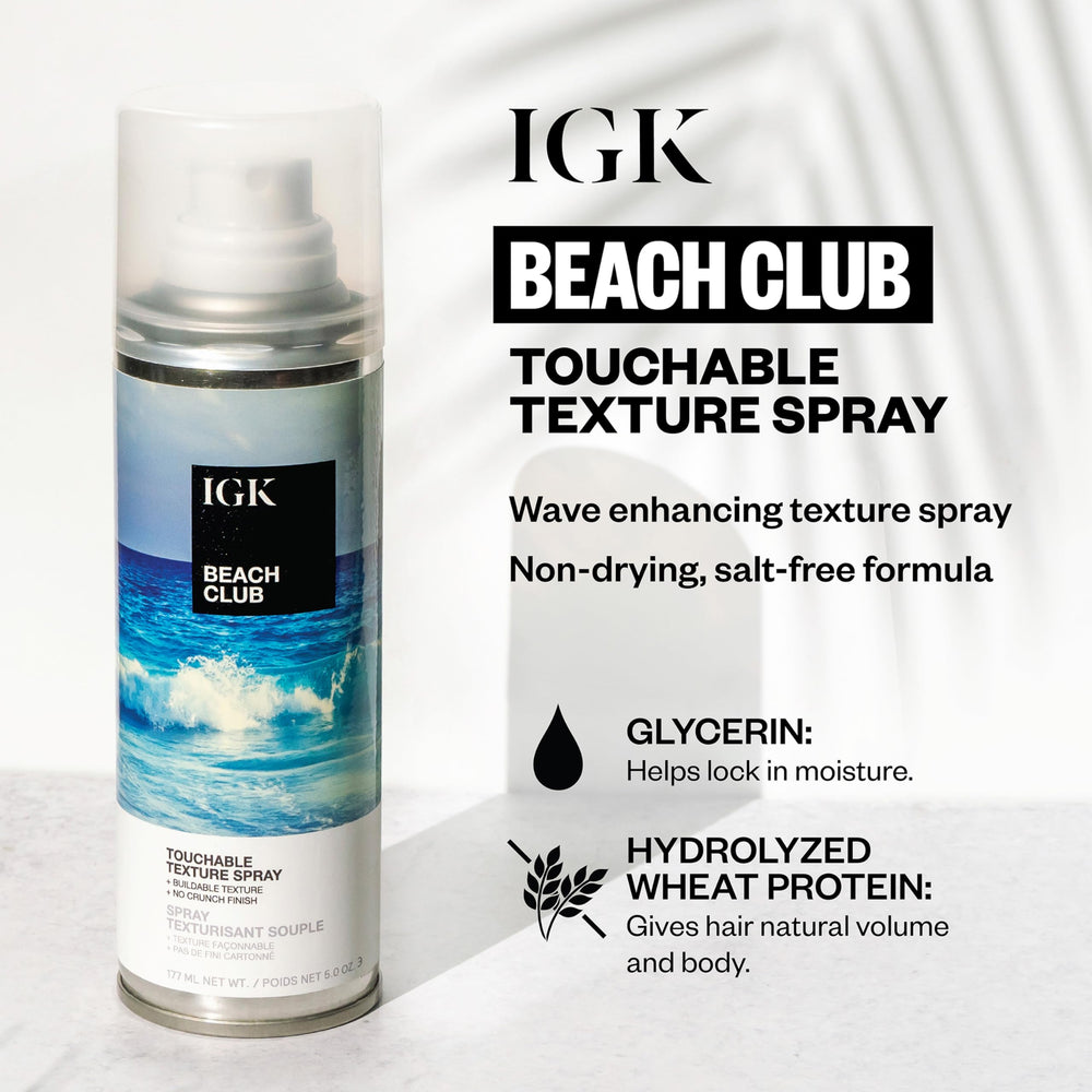 IGK Beach Club volume-cheveux-naturel: volume durable sans effet lourd