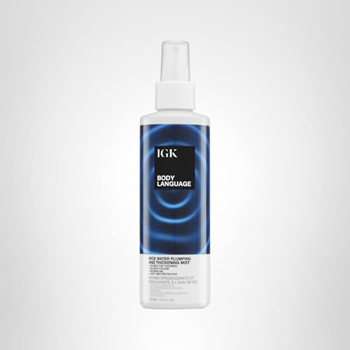 IGK Body Language peptides-de-pois épaississent visiblement l’apparence des cheveux