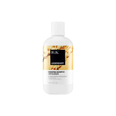 IGK Cheveux de Rêve shampooing - bouteille montrant hydratation et brillance