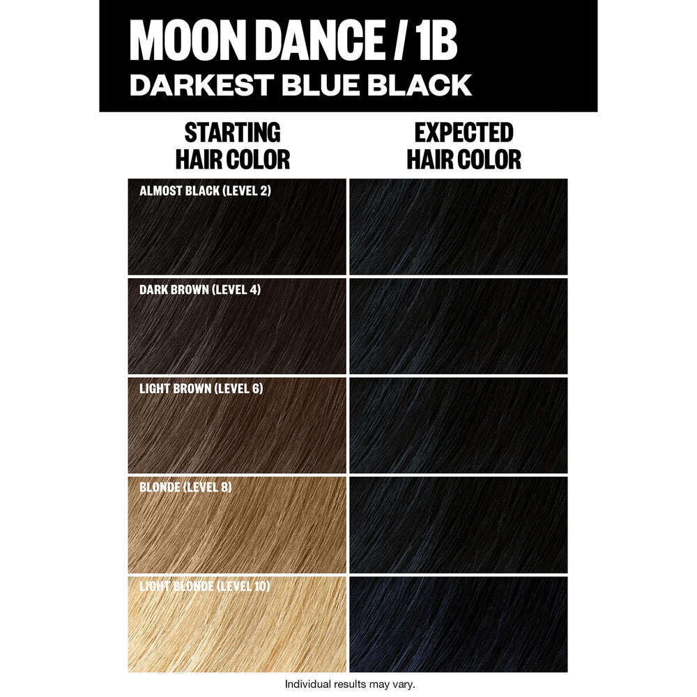 IGK Color Kit 1B Moon Dance – échantillon teinte 1B pour aperçu rapide.