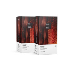 IGK Color Permanent 6R Smoky Scarlet – bouteille prête à l application, couleur riche