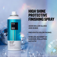 IGK Disco Disco - Spray-brillant: éclat miroir et couleur rehaussée