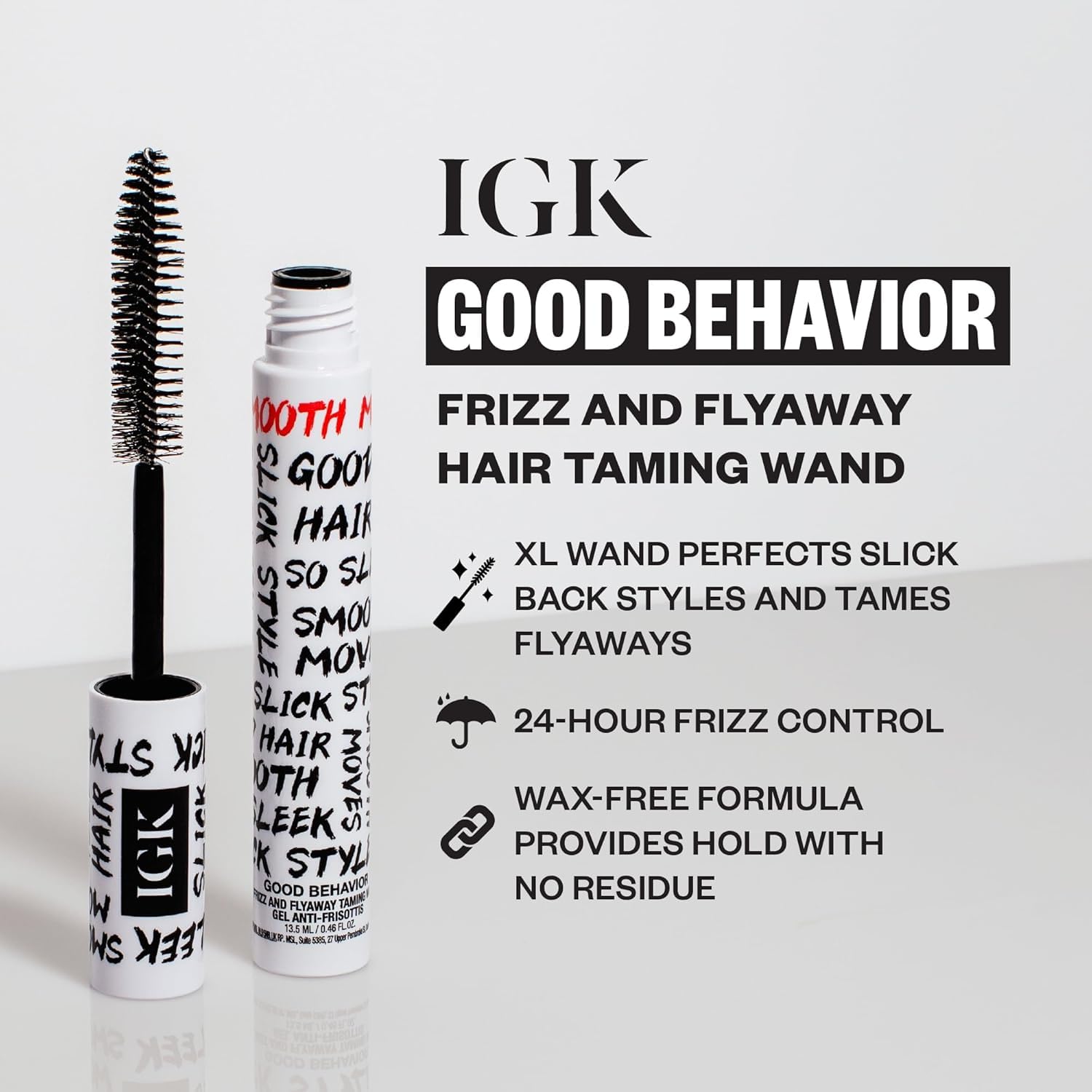 IGK Good Behavior : application des contours pour un style net et précis.