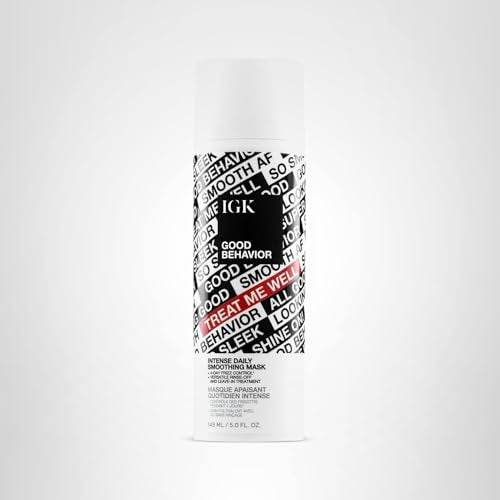 IGK Good Behavior utilisation polyvalente: masque et soin sans rinçage.