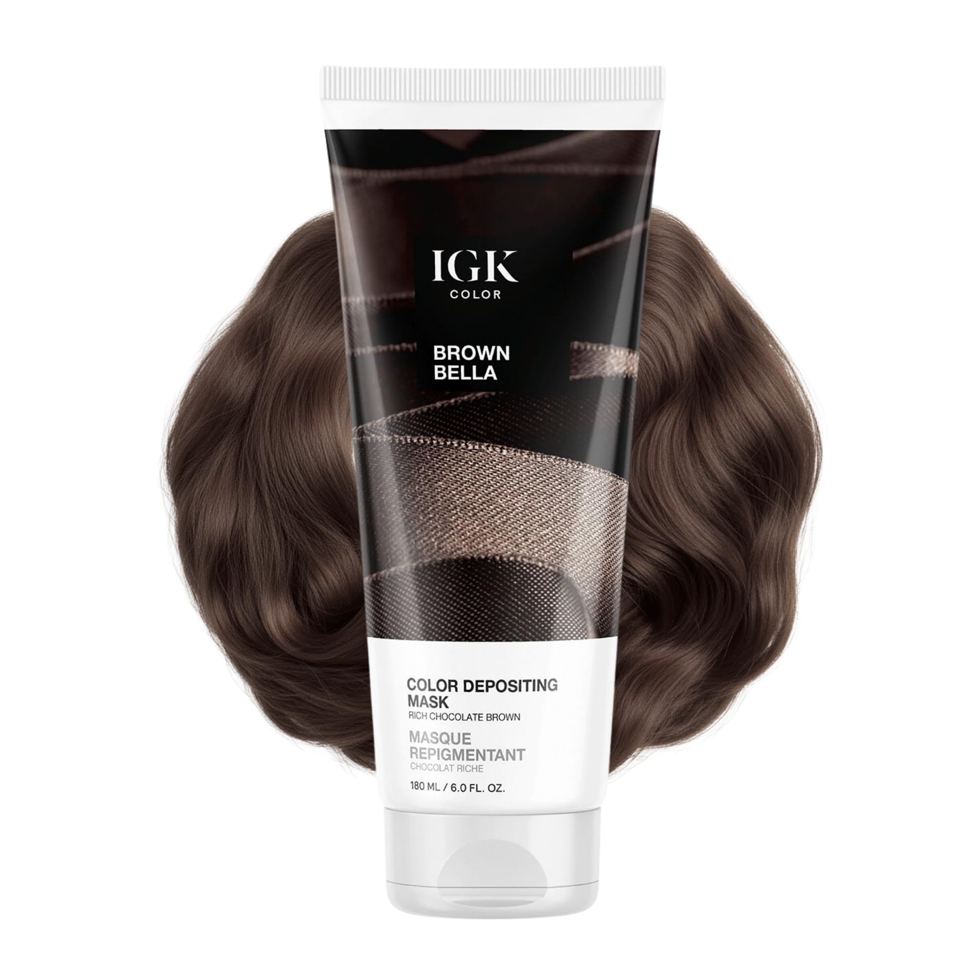 IGK Hair Gloss Toner – bouteille prête à rafraîchir la couleur avec brillance durable.