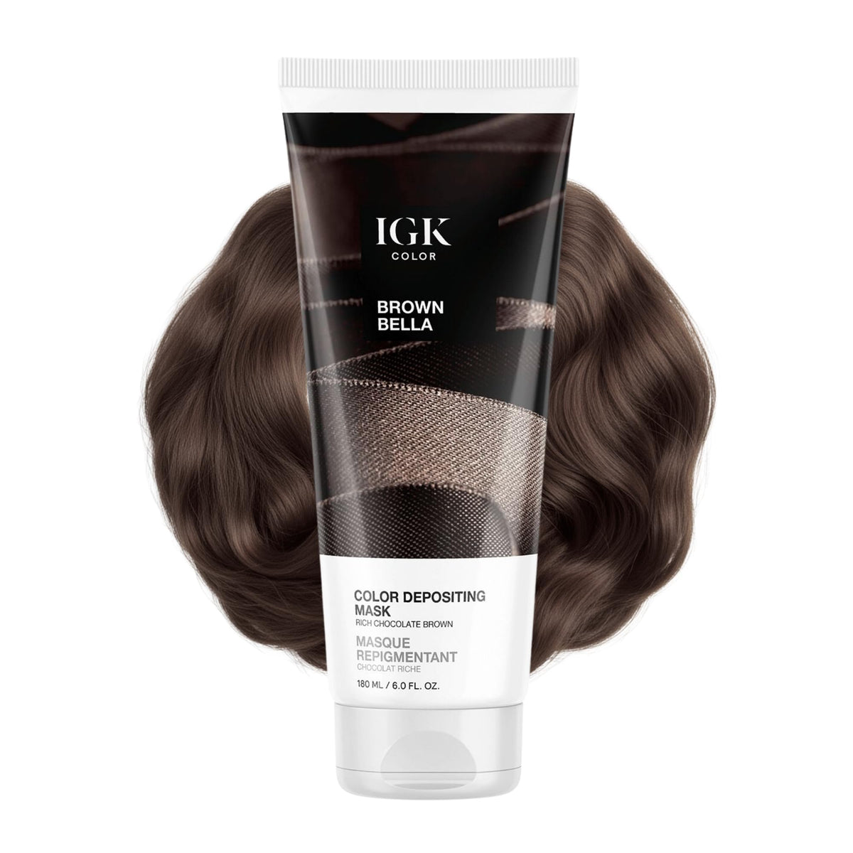 IGK Hair Gloss Toner – bouteille prête à rafraîchir la couleur avec brillance durable.
