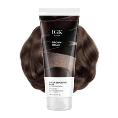 IGK Hair Gloss Toner – bouteille prête à rafraîchir la couleur avec brillance durable.