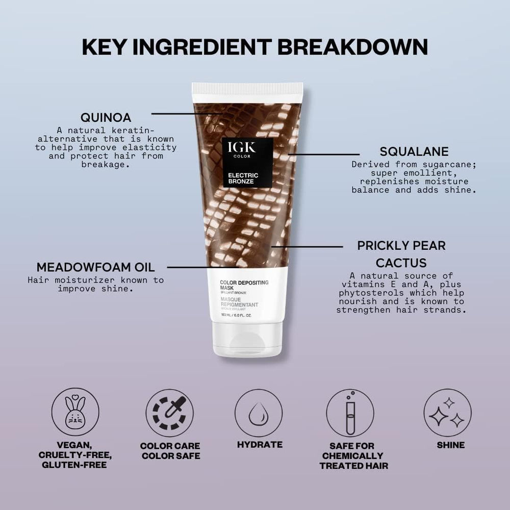 Squalane nourrissant réhydrate et équilibre l’hydratation des cheveux.