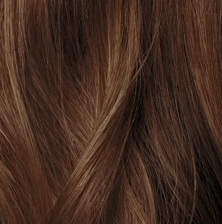 Texture soyeuse assurant une couleur homogène sur les cheveux.