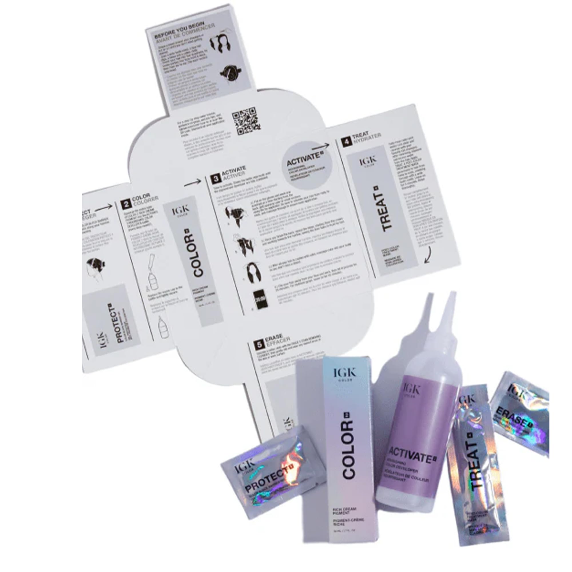 IGK soin-nourrissant-squalane-orchidée-bambou : hydratation accrue et fibres renforcées.