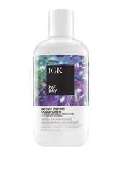 IGK Pay Day: bouteille réparation instantanée pour cheveux fragiles et abîmés.