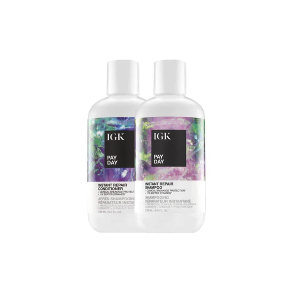 IGK Pay Day utilisation avec coloration: soin compatible coloration