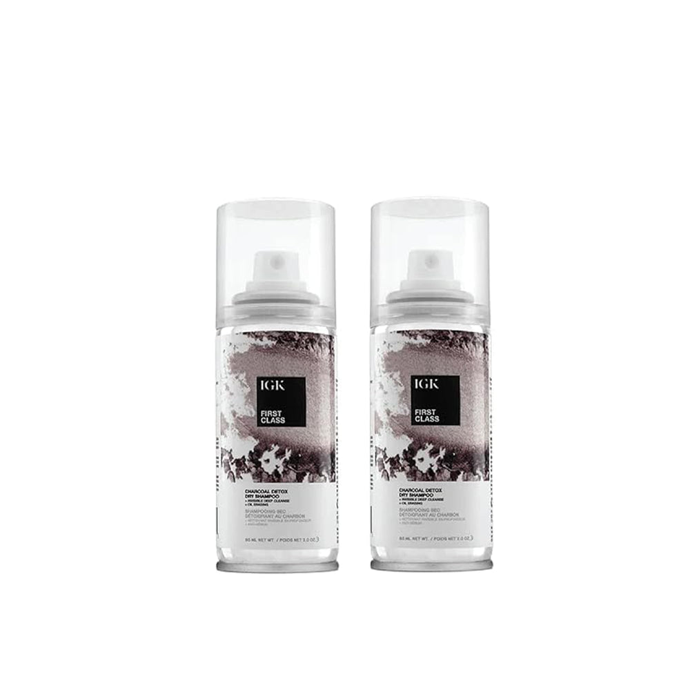 IGK Première Classe Charbon Detox, bouteille voyage prête à une fraîcheur instantanée.