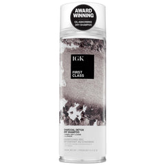 IGK Première Classe Detox Charbon — bouteille pratique pour une application rapide.