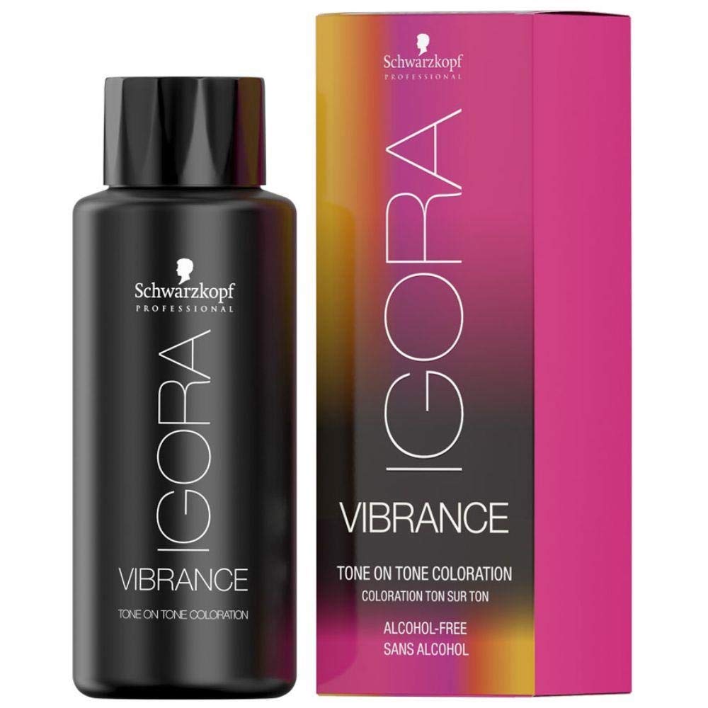 Igora Royal Vibrance : bouteille sans alcool 8-0, couleur ton sur ton uniforme.