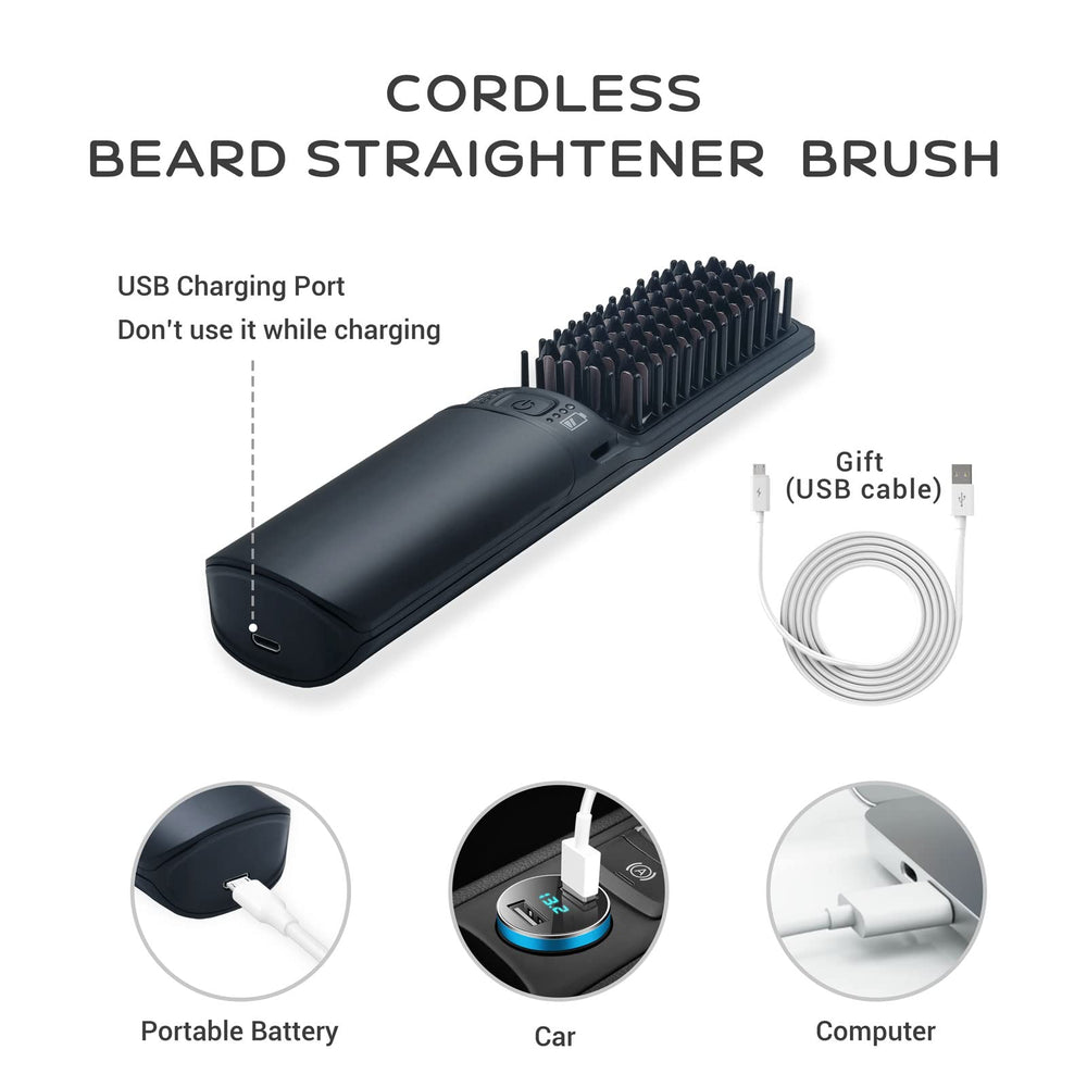 Quatre réglages de température pour diverses longueurs de barbe.