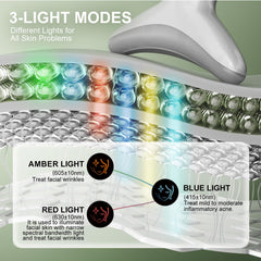 IHOWIN AM-810W, lumière ambre visage pour éclairer la peau.