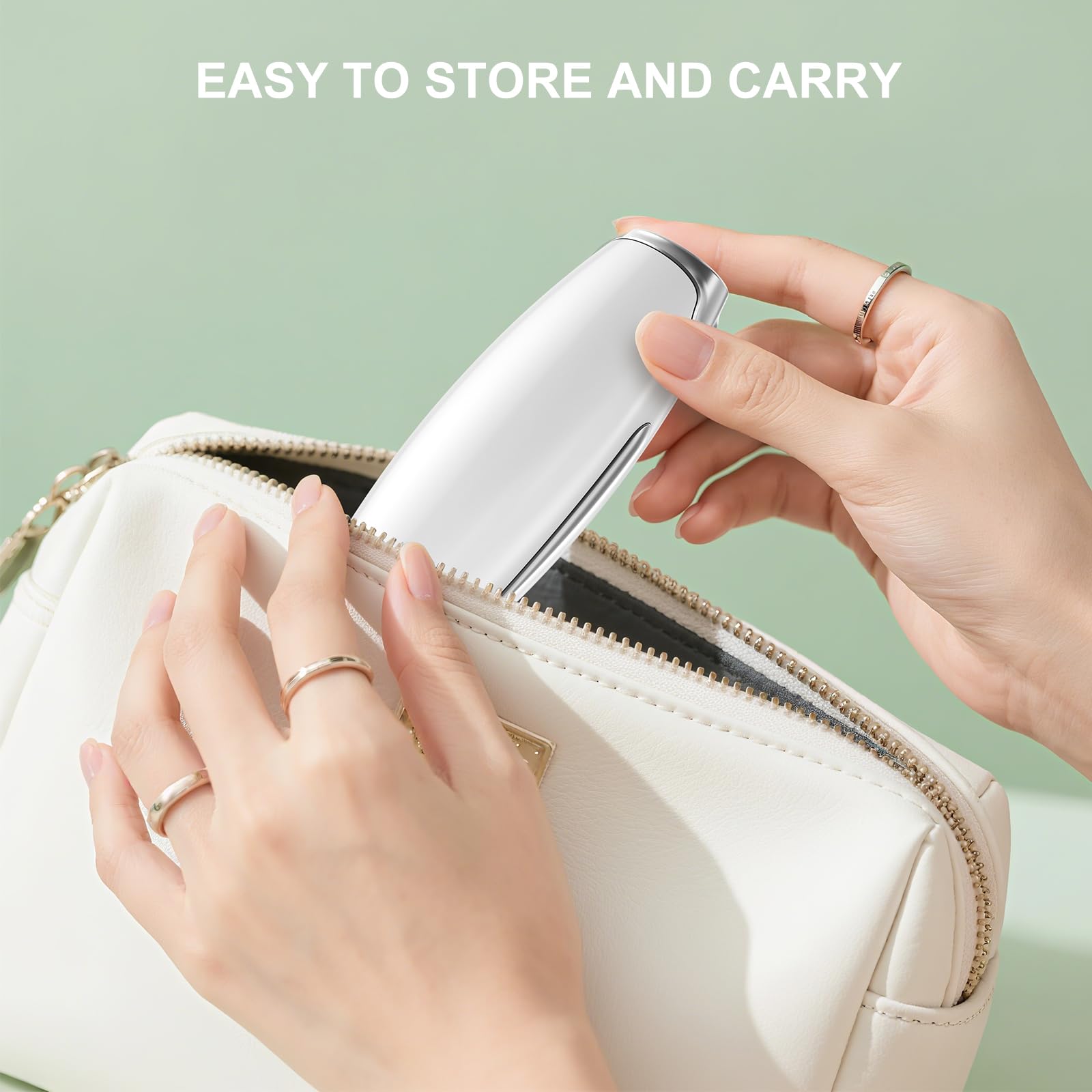 IHOWIN AM-810W, micro-courant visage portable pour routines beauté.