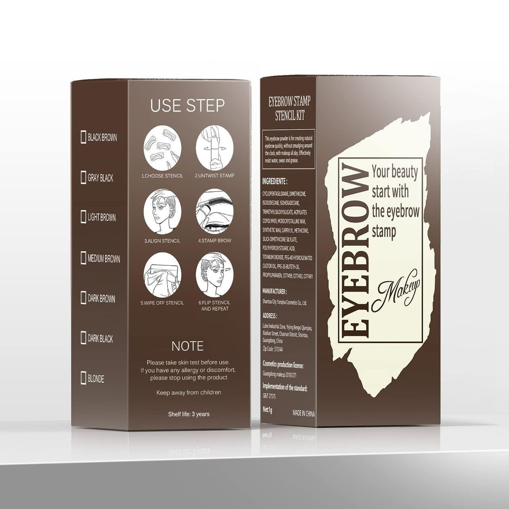 Ihrlpxkc coffret beauté sourcils complet et pratique.