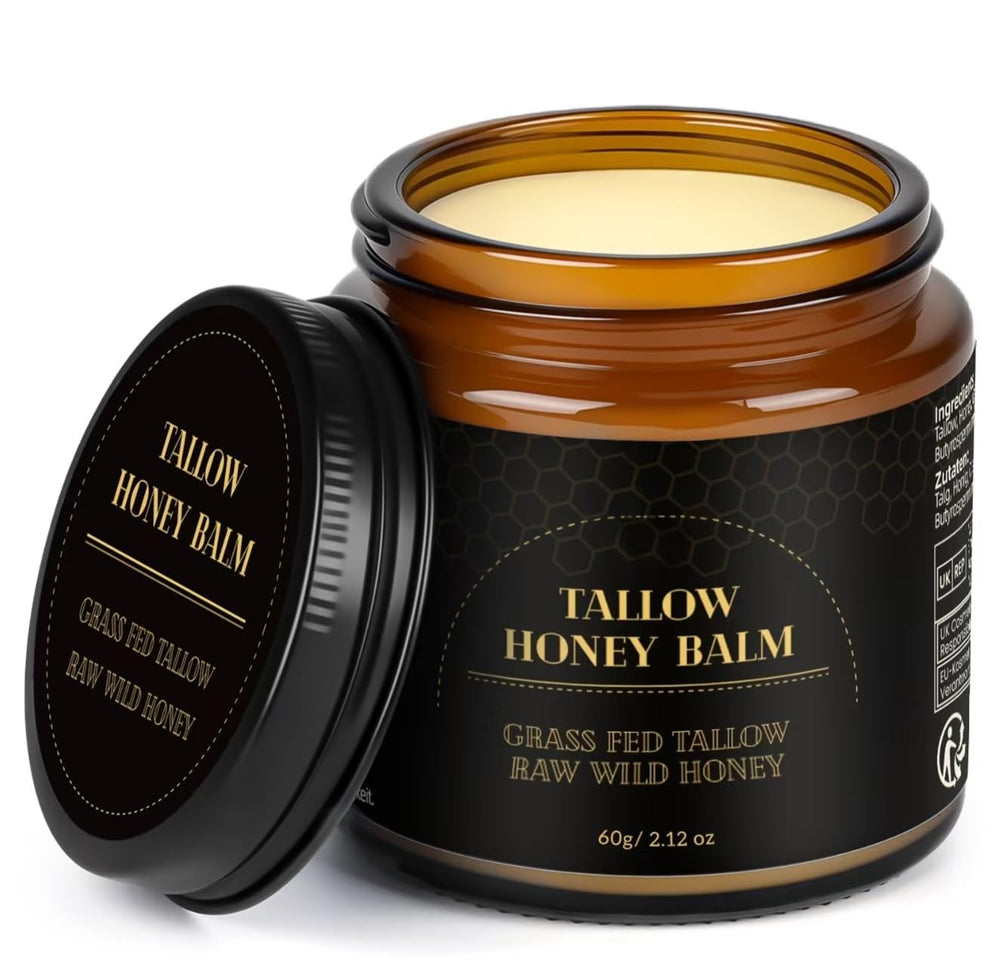 IIIMEIDU Beurre Tallow Visage Pot, hydratation durable pour la peau.