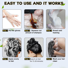 IIIMEIDU Ingrédients plantes ginseng, soin doux pour cheveux.