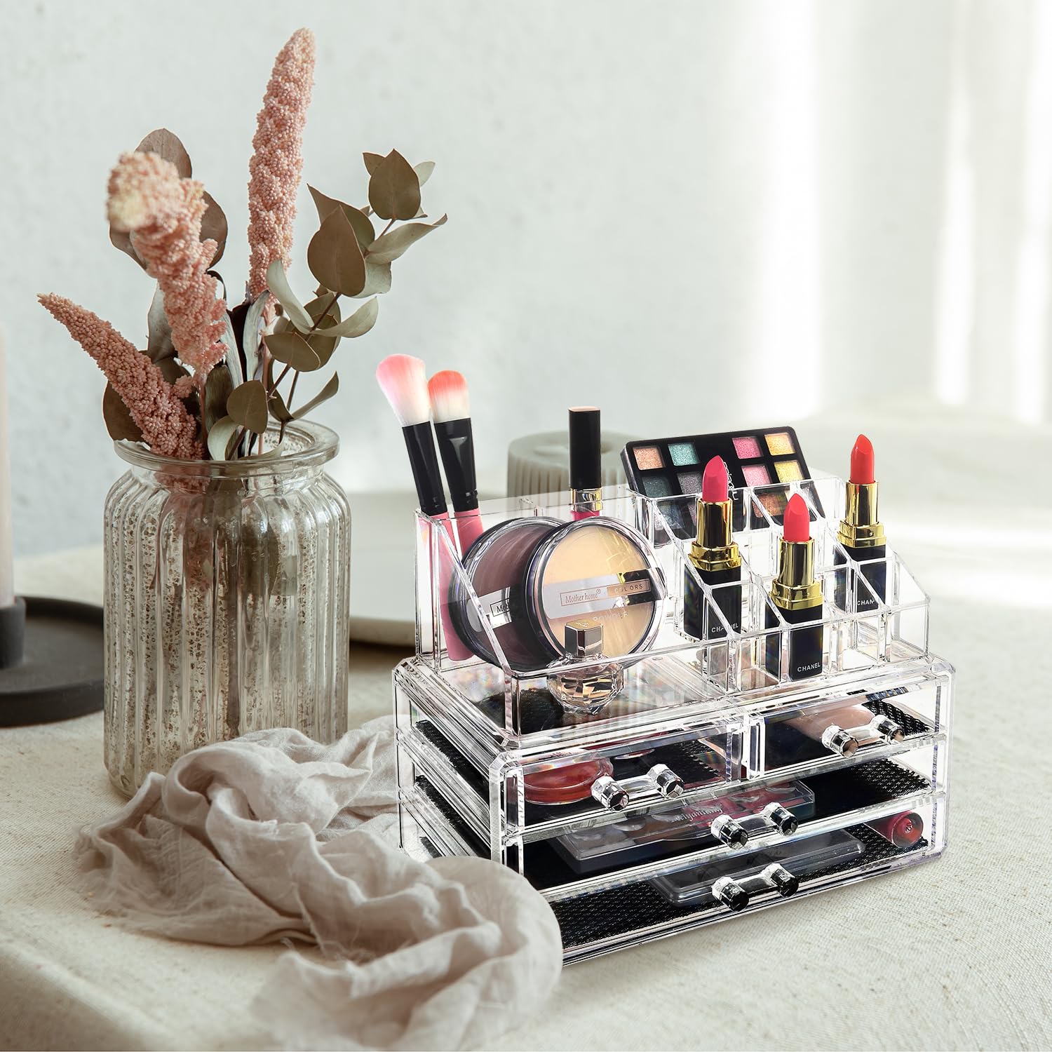 Ikee Design Design Transparence Acrylique: visibilité parfaite sans ouvrir les tiroirs.