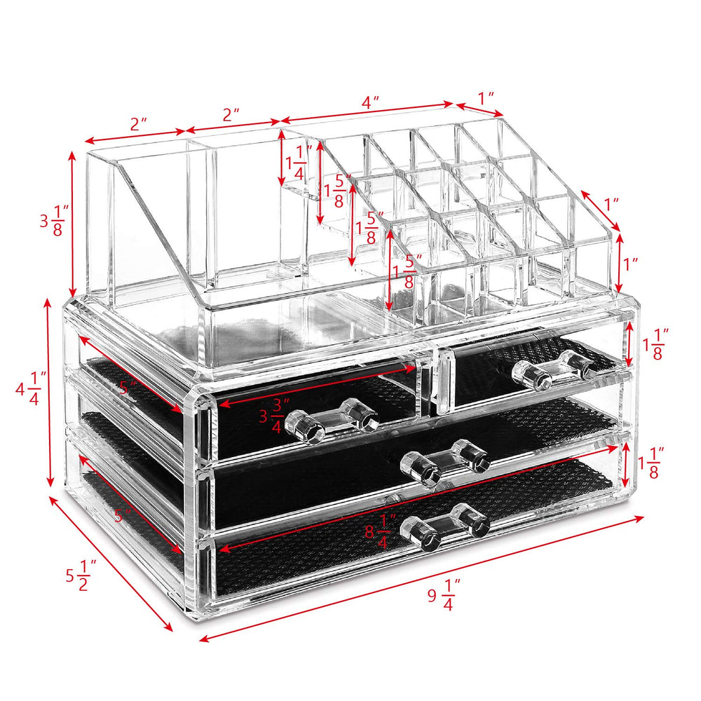 Ikee Design Emplacements Rouges-a-levres Amovibles: accès rapide et organisé à vos rouges à lèvres.