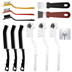 Ensemble IKKAB : kit-brosses-crevasses pour atteindre les recoins difficiles et nettoyer en profondeur.