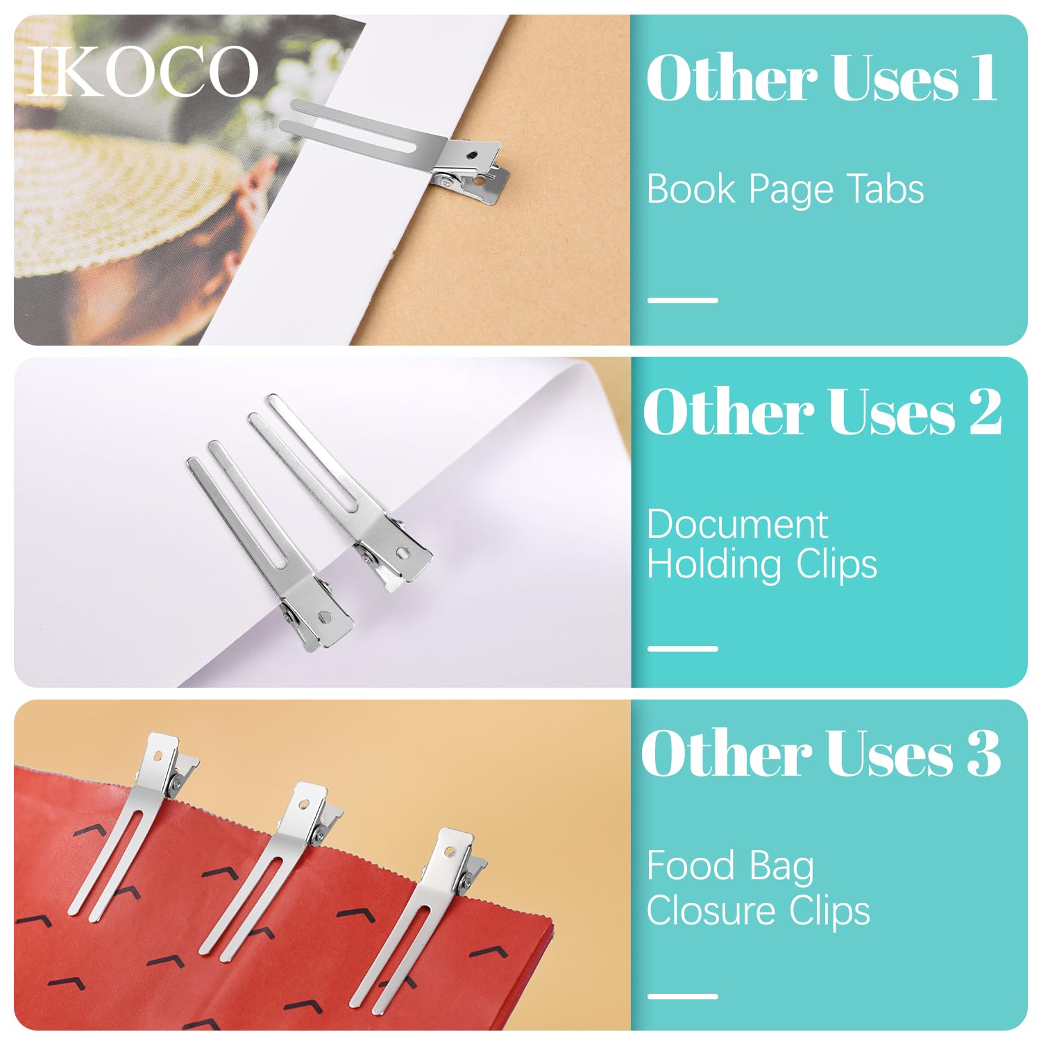 Ensemble pinces IKOCO offrant une solution polyvalente pour le coiffage