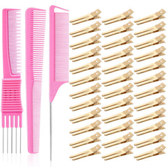 Pinces ikoco à double dent dorées: fixation précise des boucles