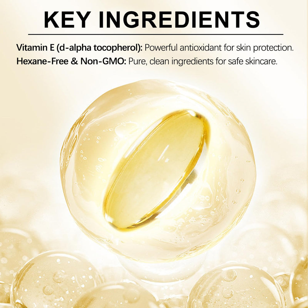 IKZEE huile vitamine-e, formule naturelle sans parfum artificiel.
