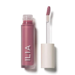 ILIA Balmy Gloss Teinte Lèvres flacon crèmeux offrant hydratation légère et couleur naturelle.