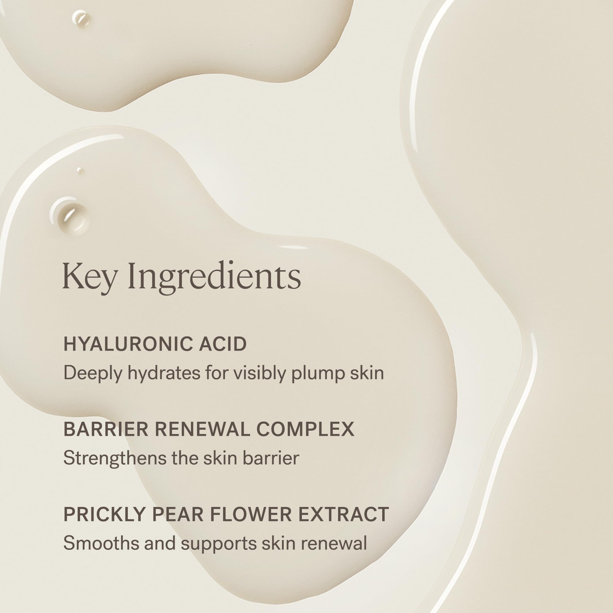 Soutien de la barrière cutanée par ILIA Base Face Milk Essence.