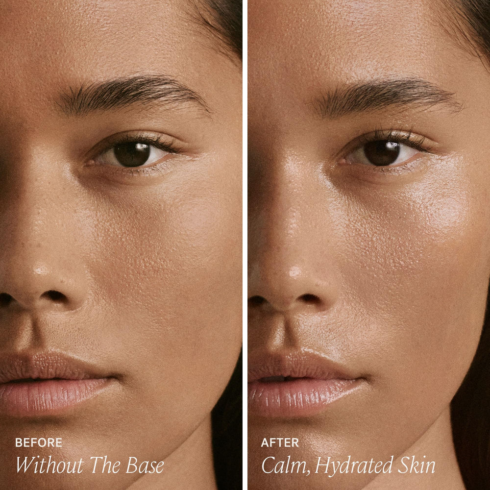 Texture lait légère ILIA pour fusion facile avec le maquillage.