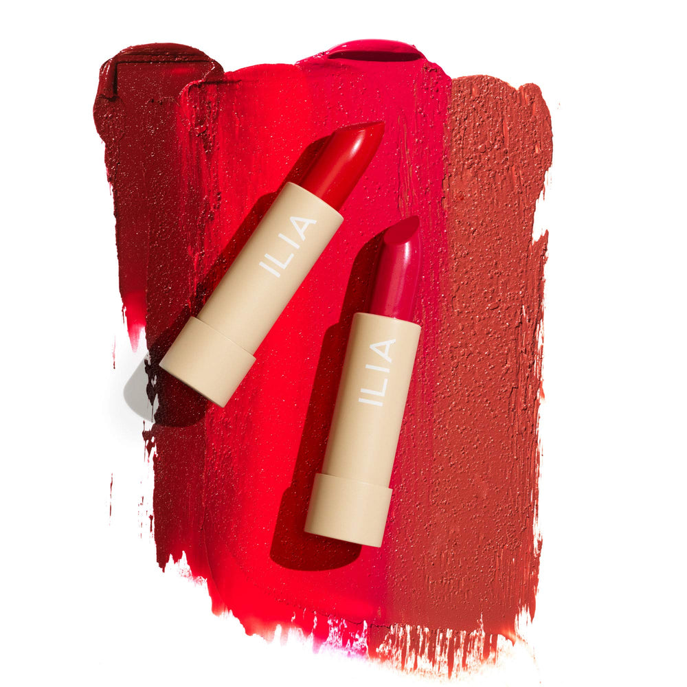 ILIA Color Block Wild Rose texture satinée pour finition veloutée et confortable