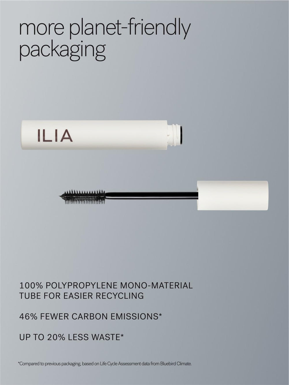 ILIA Limitless Lash Mascara – formule sûre pour yeux sensibles et port de lentilles