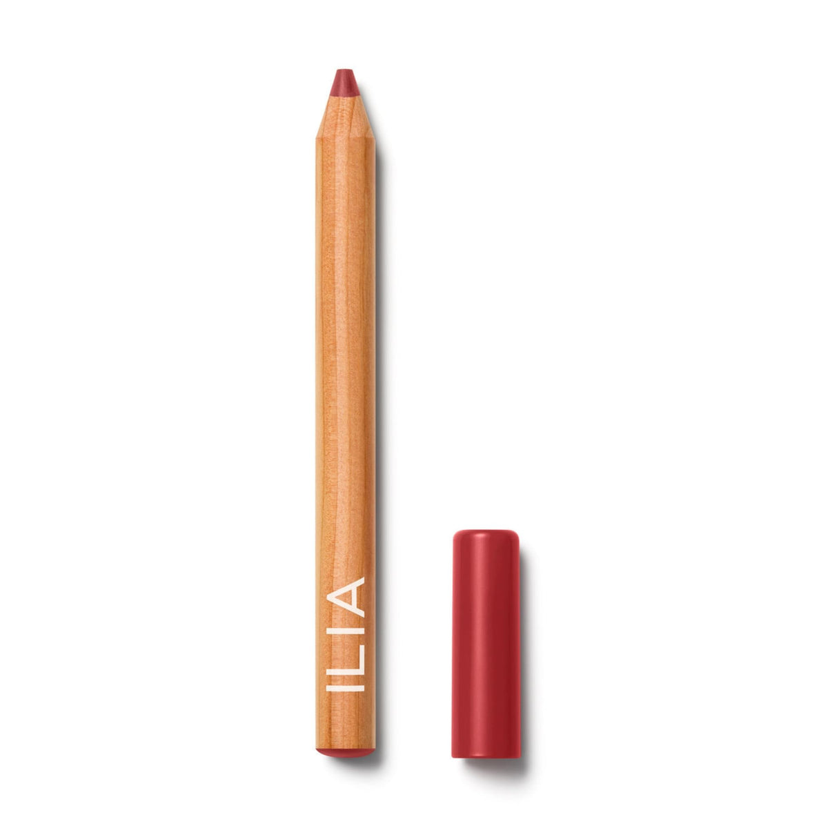 ILIA Lip Sketch Kiln – emballage discret pour usage nomade et hydratant.