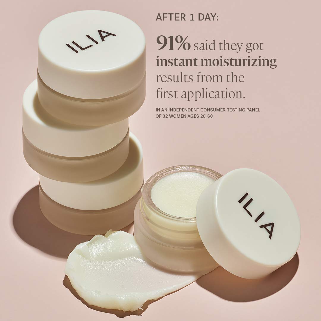Lip Wrap ILIA sans silicone et sans gluten, soin propre pour lèvres.
