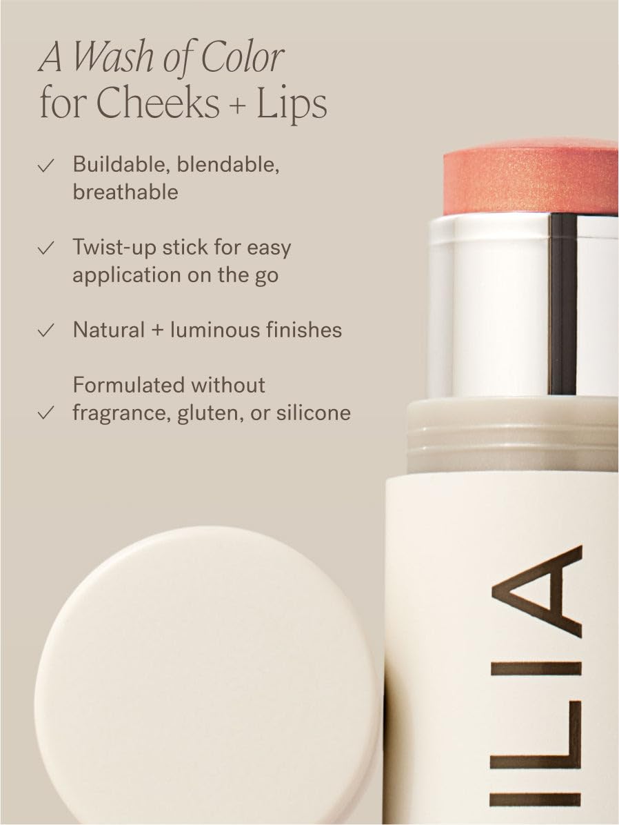 ILIA Multi-Stick s'applique facilement pour un rendu naturel et modulable.