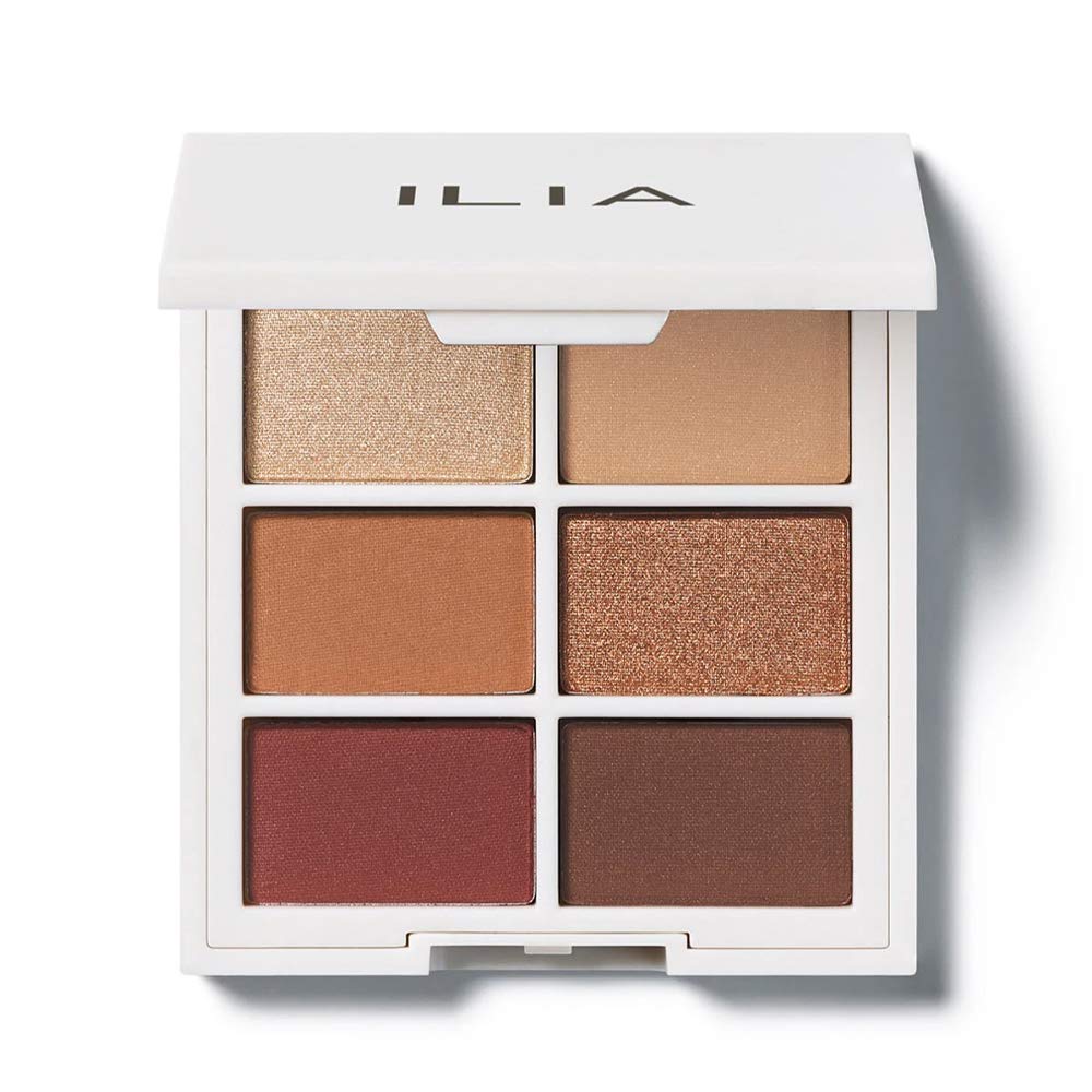 ILIA Palette Nécessaire: harmonie chaude et neutre pour un look quotidien polyvalent.