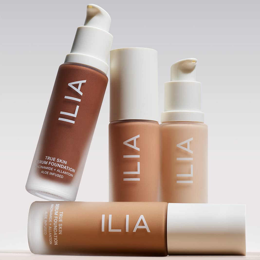 ILIA Fond de Teint Sérum True Skin, utilisation quotidienne et naturel
