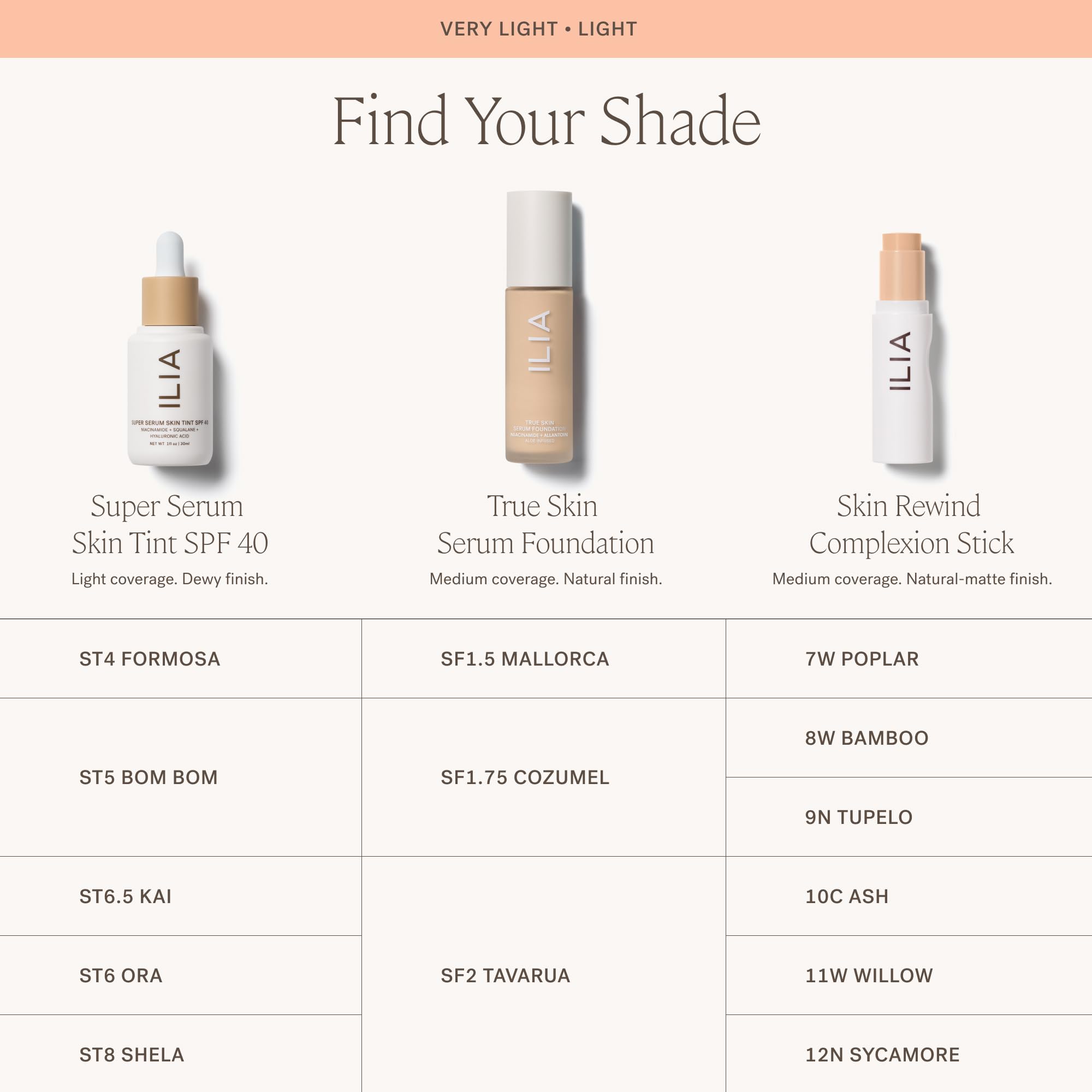 ILIA Skin Rewind Stick, extrait d’algue ailée pour luminosité.