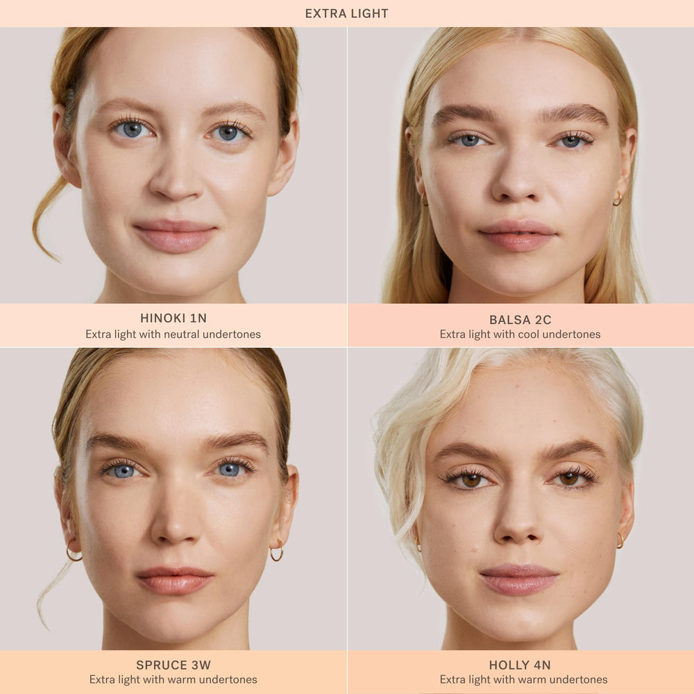 Application précise sur le visage pour un fini homogène.