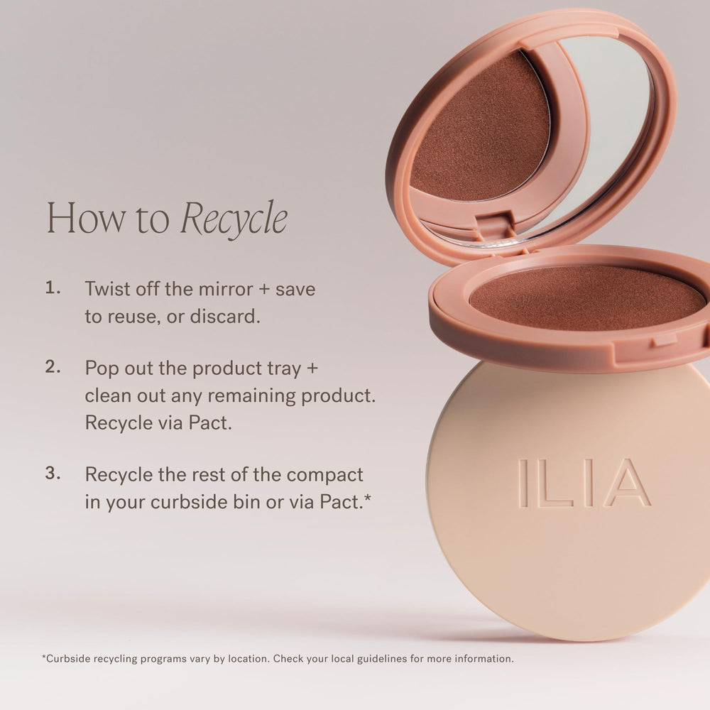 ILIA Sunshift Bronzer emballage doux et élégant