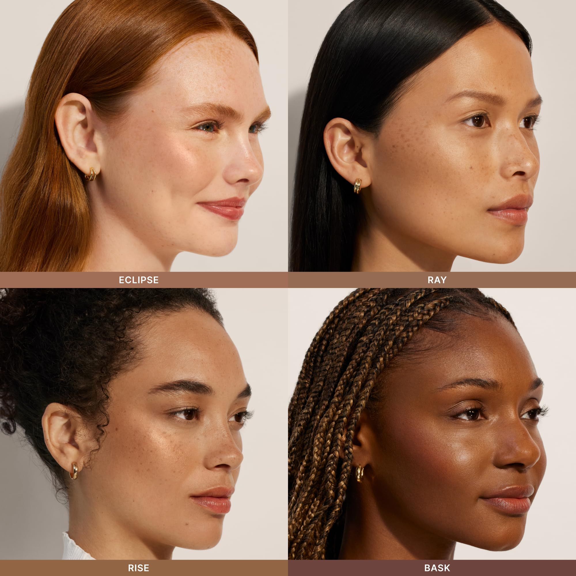 Teinte Ray produit un éclat doré naturel.